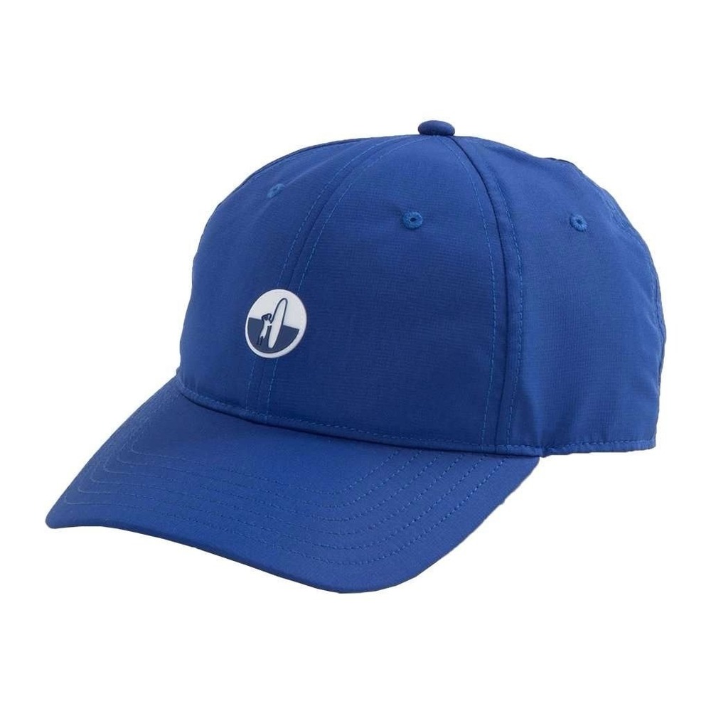 Johnnie-O Wilbur Performance Hat Adjustable Snapback UV Blocking Casual Dad Golf